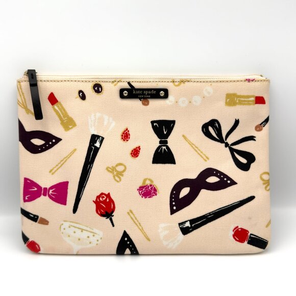3738 KATE SPADE HANDBAG CLUTCH CARNIVAL - Picture 1 of 7